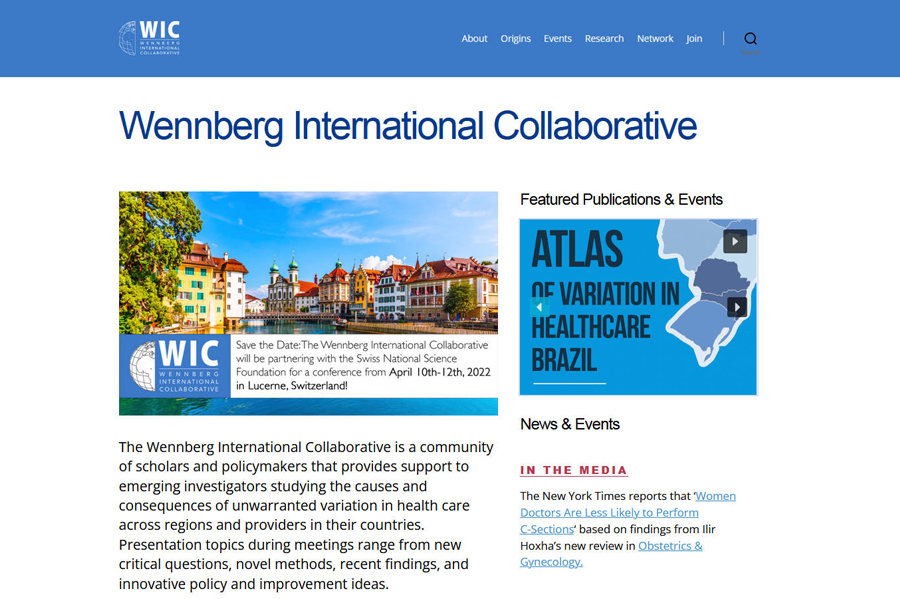 The Wennberg International Collaborative